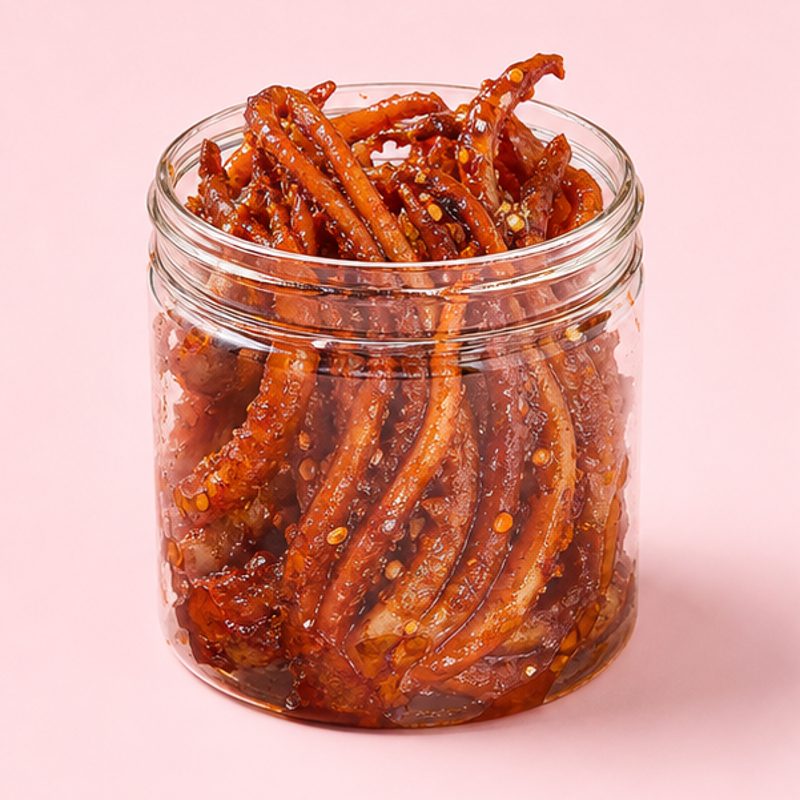 Mực xé sợi cay 200g